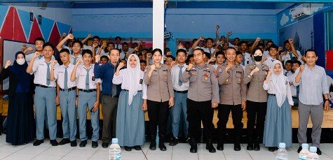 SOSIALISASI POLDA SUMUT TENTANG KENAKALAN REMAJA